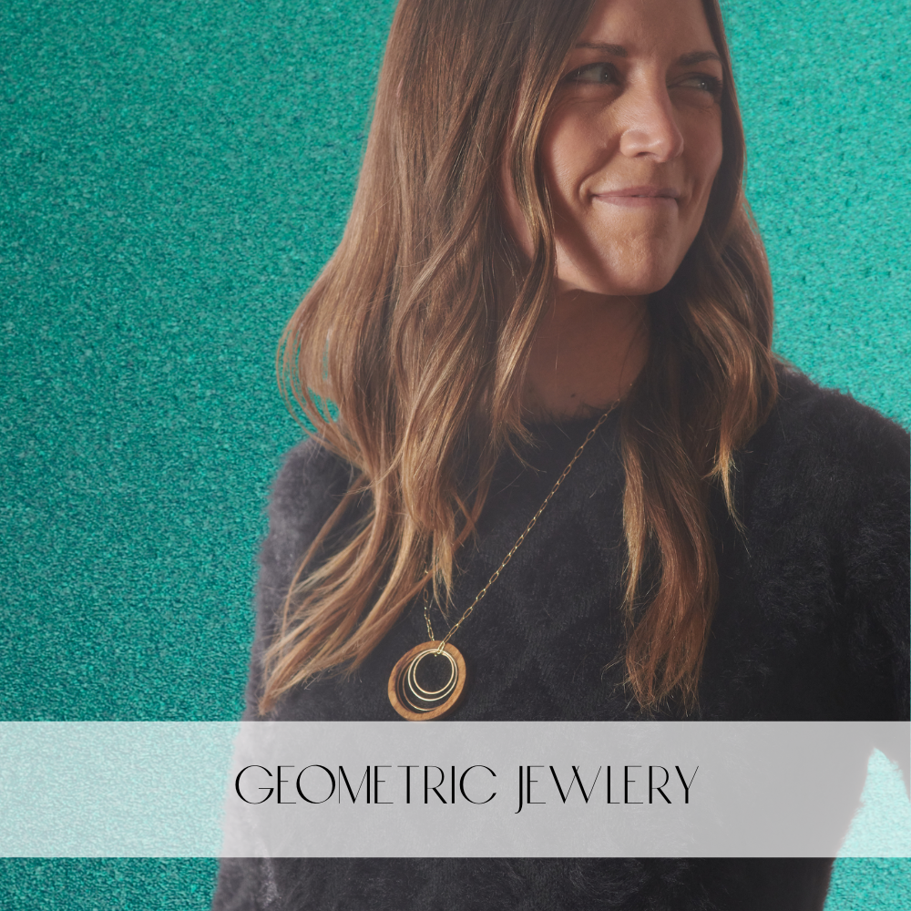 Hexagon earrings - Madera design studio